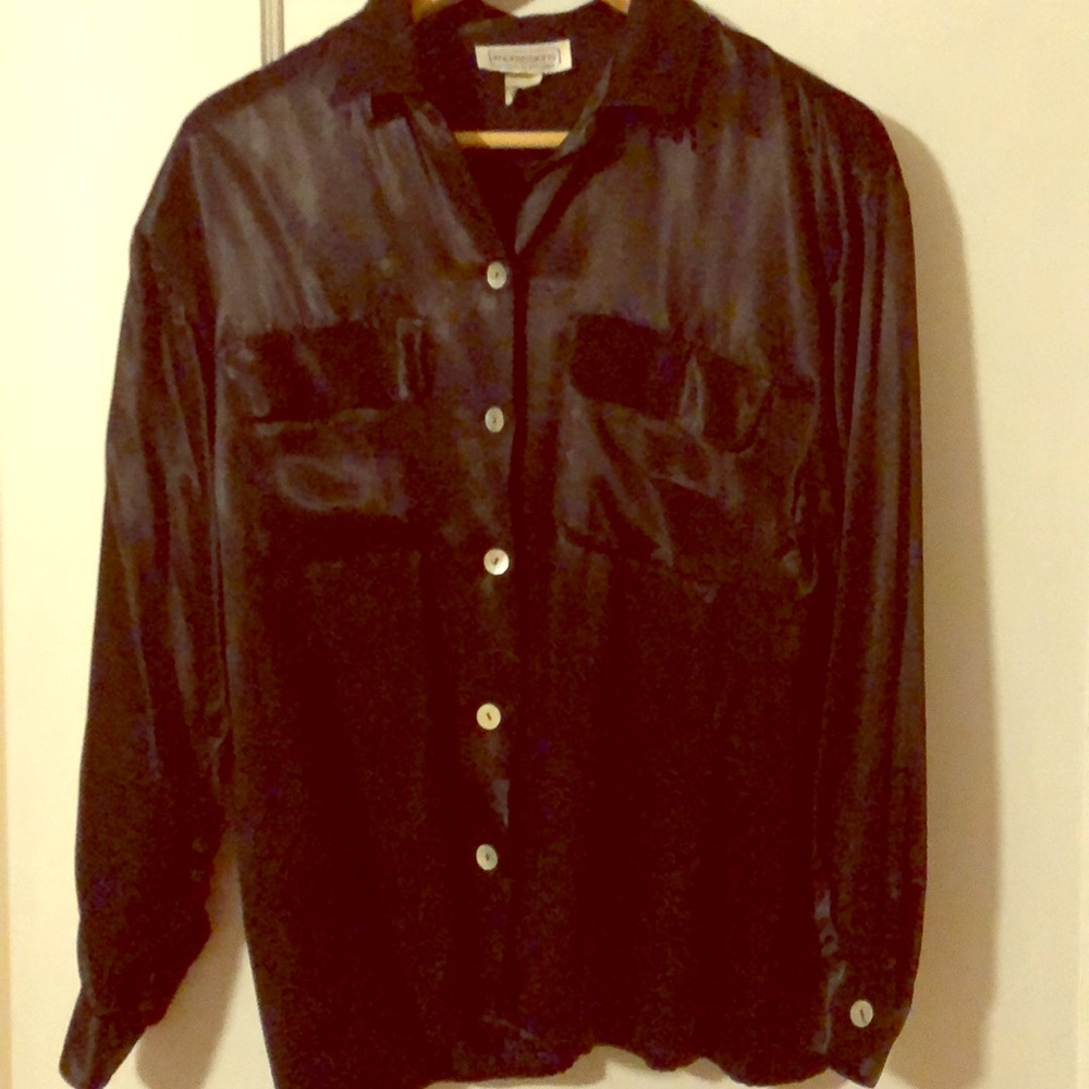 Vintage ‘90s satin button up